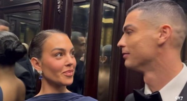 Lots of love! Cristiano Ronaldo and Georgina attended the White House dinner together, and the two looked at each other affectionately and set off social media