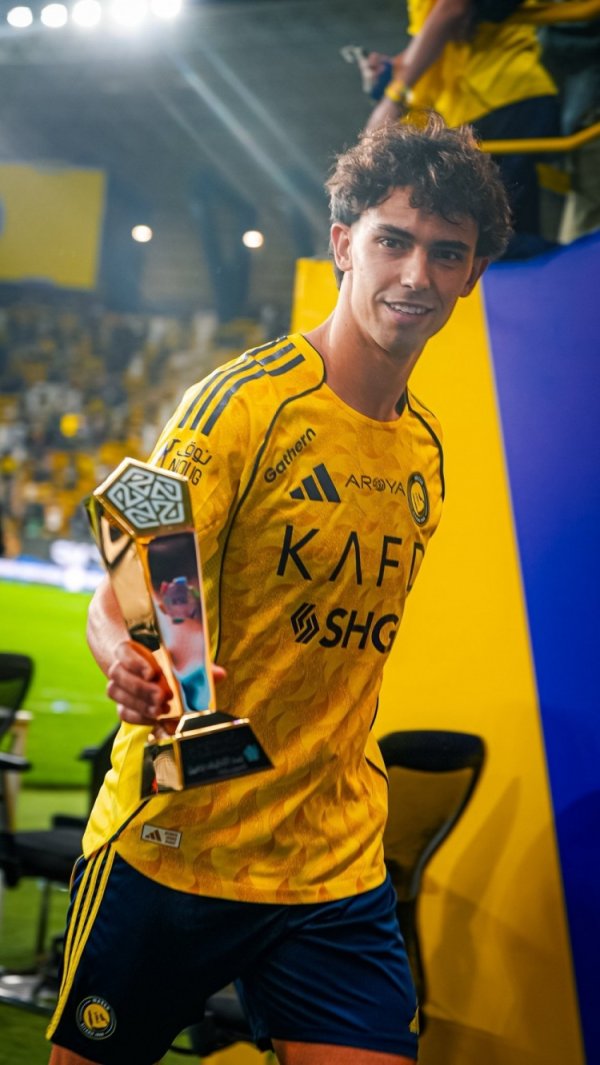 Felix was elected the best player of the match in Riyadh’s 4-1 victory over Saihat Gulf due to his passing and shooting achievements.