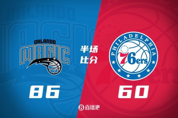 Halftime report - the Magic led the 76ers 86-60 with 51 points in the second quarter. Blake scored a new high of 27 points. Maxi scored 15 points.